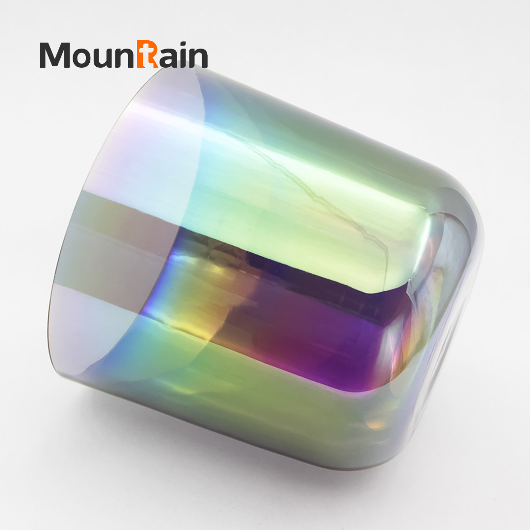MountainRain Rainbow Bath Energy Cosmic Light Clear Crystal Singing Bowl