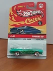 Hot Wheels Classics Series 5 #8/30 '70 Pontiac GTO in Green - Redline 5 Spokes