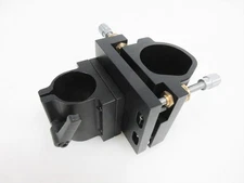 NEWPORT ULM-TILT CYLINDRICAL LASER MOUNT & THORLABS 1.5" POST MOUNT CLAMP