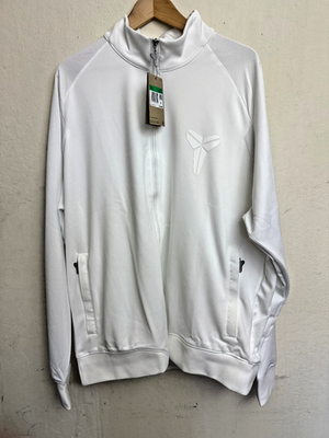 Nike Kobe Bryant Halo White Mamba Full Zip Jacket FZ0936-100 Size