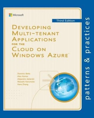 Developing Multi-Tenant Applications for the Cloud on Windows Azure [Paperback]