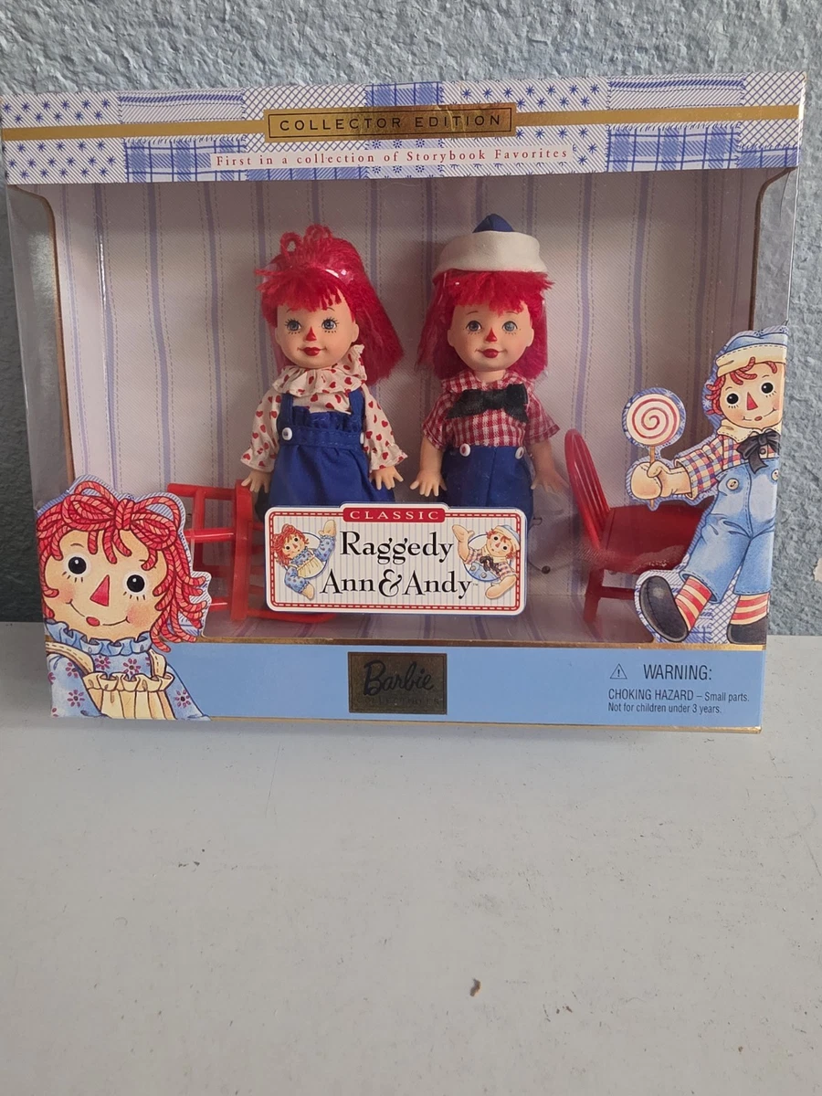 コレクション Raggedy Ann & Andy Limited Edition Dolls Preços baixos em Original (Selada) Bonecas Raggedy Ann & Andy e