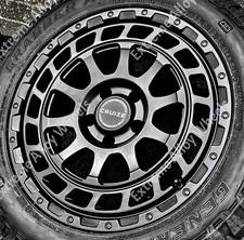 16" Black Swamper Alloy Wheels For Mercedes Vito V Class 5x112 - Wheels Only