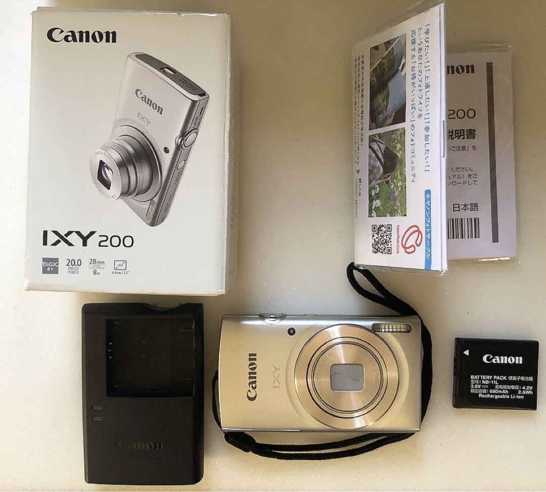 ■ 美品 ■ キャノン　Canon IXY 200 Amazon | Canon デジタルカメラ IXY 200F シルバー IXY200F(SL