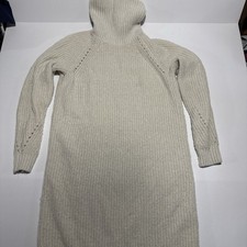 Studio19 Crean Ribbed Turtleneck Sweater Dress Size M