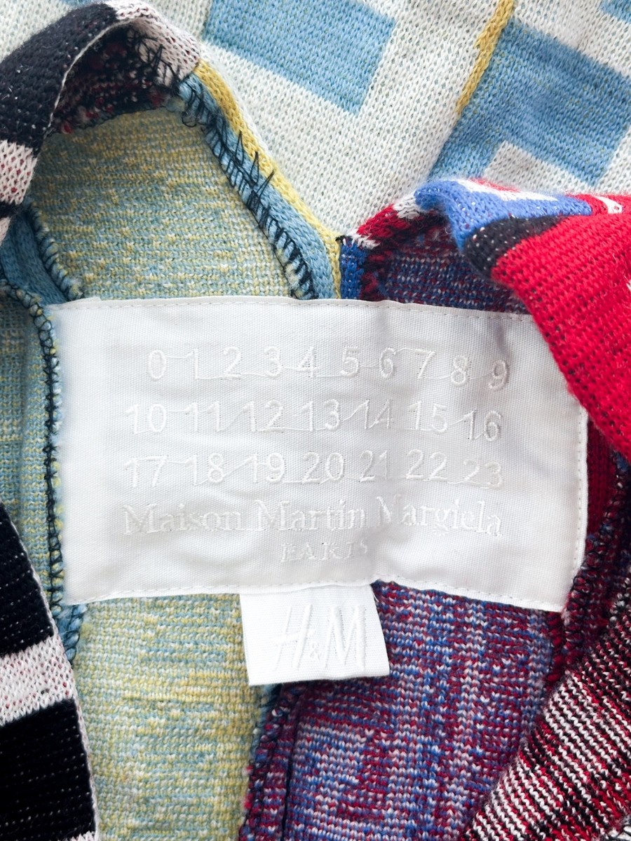 maison martin margiela x hm football scarf Sweater | eBay