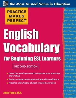 English Vocabulary for Beginning ESL Learners Paperback Jean Yate