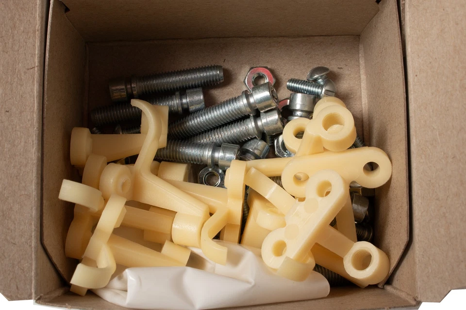 Conjunto de tornillo/tuerca de ajuste de faros Au-ve-co apto para Chevrolet P30 3178 1991-1994 Foto 4 de 4