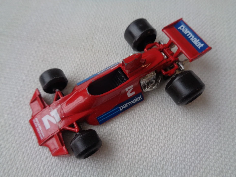 POLISTIL MODELLINO GIOCATO SCALA 1:55 BRABHAM BT 44 RJ 5 NO SCATOLA - Immagine 2 di 4