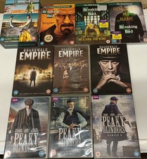 DVD Bundle US TV Thrillers Breaking Bad 1-6 Boardwalk Empire 1-3 Peaky Blinders