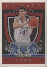 2019-20 Panini Prizm Draft Picks Crusade Red Prizm Tyler Herro #75 1b8