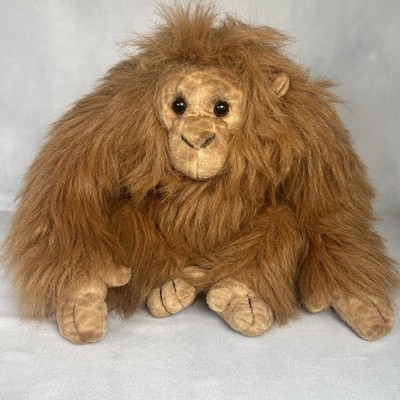 Orangutan Pier One Imports Plush Brown Monkey Stuffed Punch Stuffed Animal