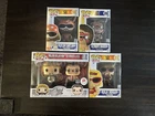 Funko WWE Lot Hulk Hogan Macho Man Ultimate Warrior,  IRS ,Million Dollar Man.