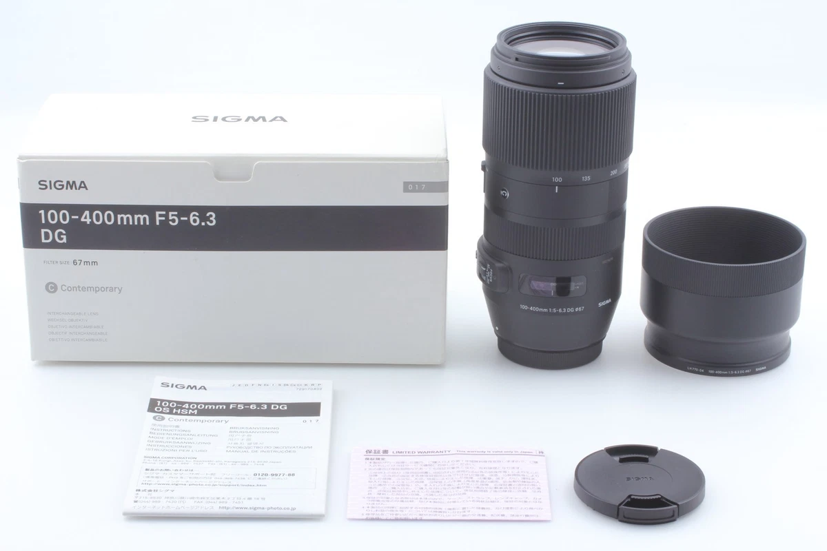 Sigma 100-400mm f/5-6.3 Camera Lenses for sale | eBay