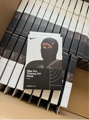Nike Pro Therma-Fit Hyperwarm Hood Ski Mask Black Brand new SHIPS SAME DAY