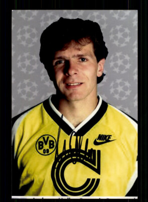 Andreas Möller Foto Borussia Dortmund Original Signiert +A 229005