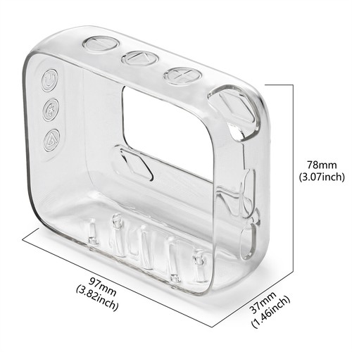 For JBL GO 4 Wireless Bluetooth Stereo Audio Special TPU Protective Case Cover - Afbeelding 3 van 8