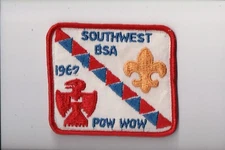 1967 Southwest Pow Wow patch