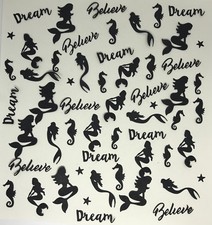 Silhoutte Mermaid Themed Bumper Pack - 50+ Pieces.