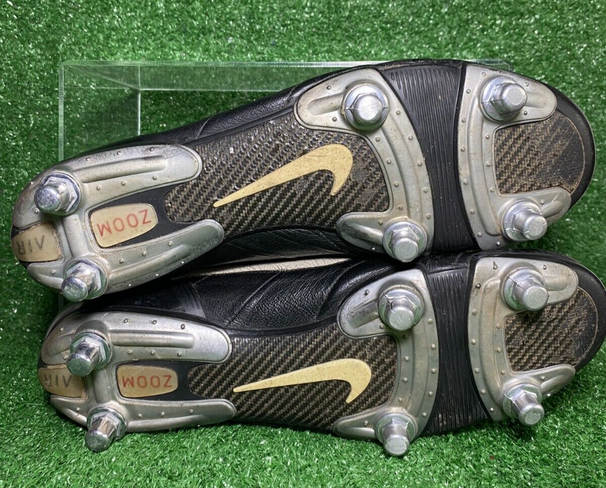 2006 Nike Tiempo SG Legend II Elite Black R10 Ronaldinho Leather