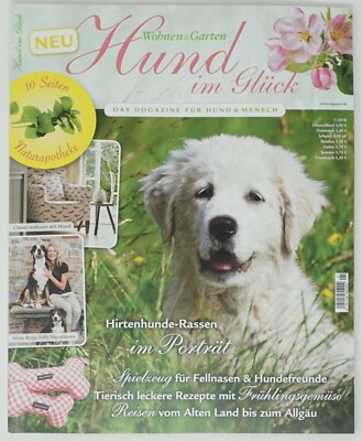 Wohnen Garten Hund Im Gluck 1 2018 Neu Zeitschrift Rezepte Und 1 01 2018 Reise Ebay