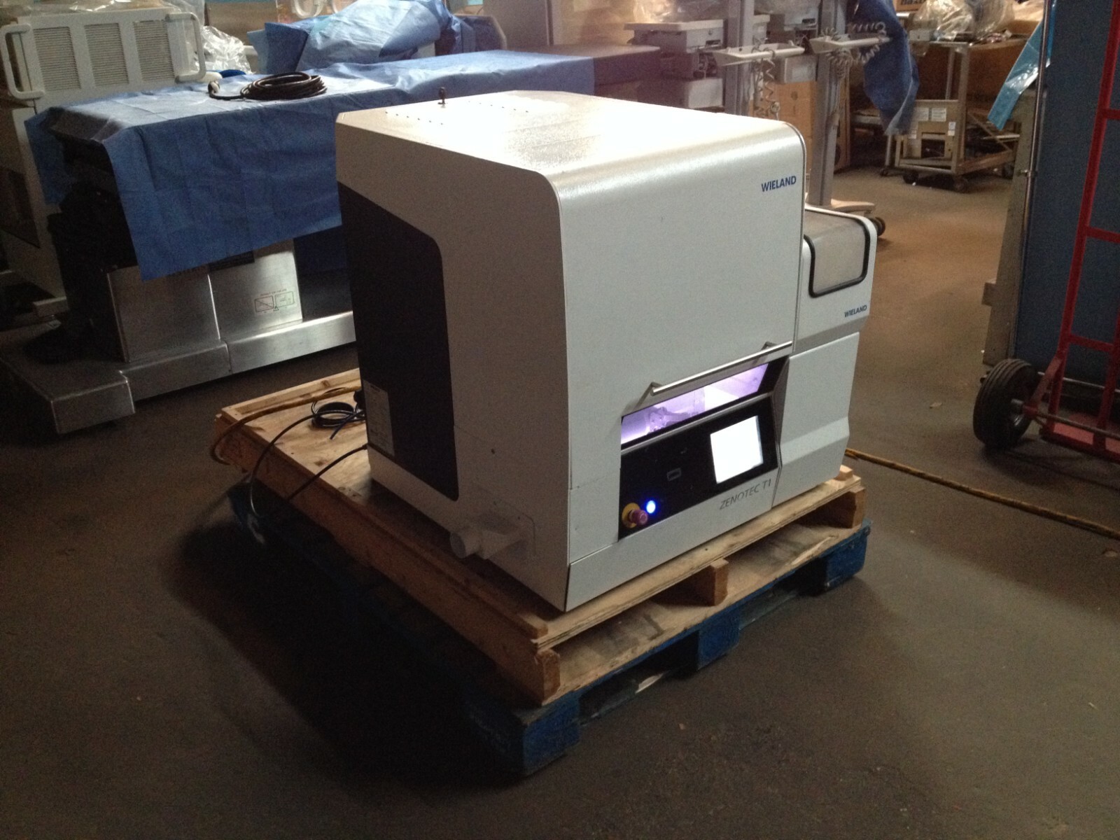 WIELAND ZENOTEC T1 CAM 4.0 PLUS DRY MILLING DENTAL MACHINE eBay