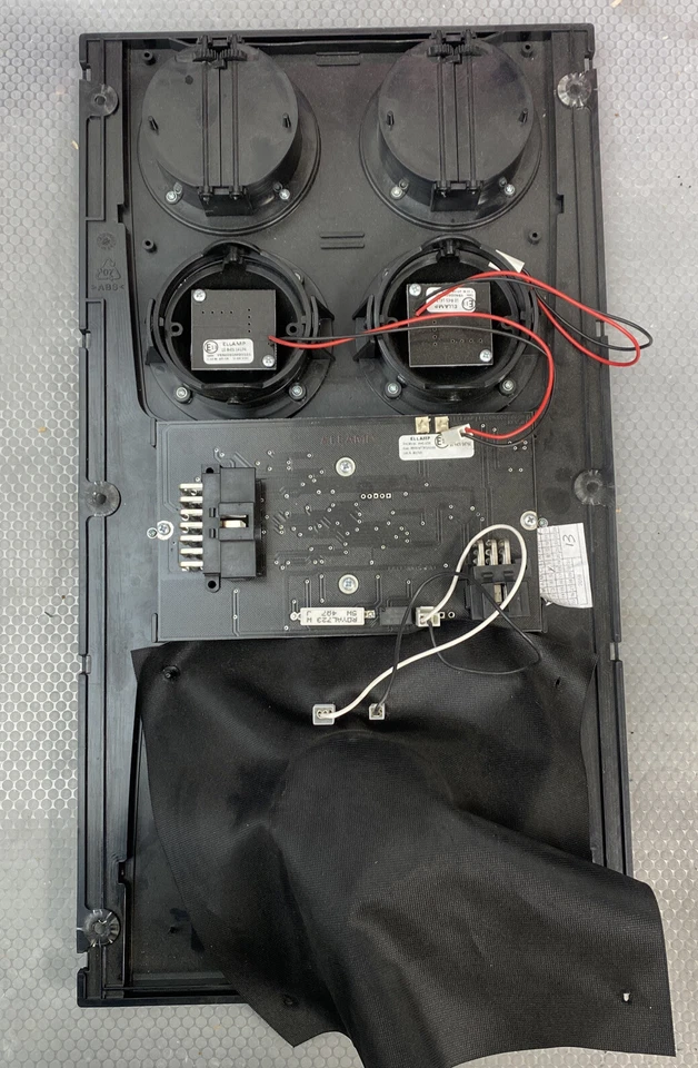 VAN HOOL ELLAMP CEILING LIGHT DIFFUSER SPEAKER PANEL 11267351 - Image 2 of 2