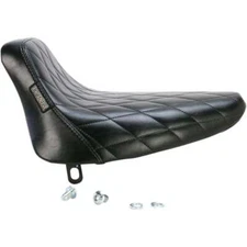 Le Pera LN-007DM Diamond Stitch Bare Bones Solo Seat 84-99 Softail FXST FLST