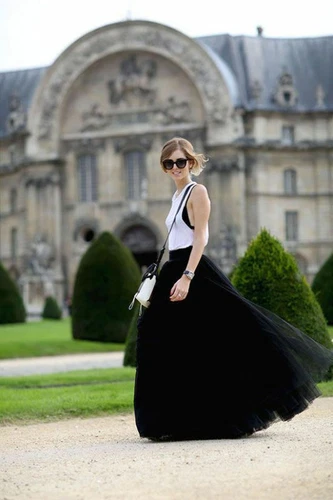5 Layer Tulle Long Skirt Tutu Women Maxi Wedding Skirts Party Prom Underskirt 11 - Picture 6 of 39