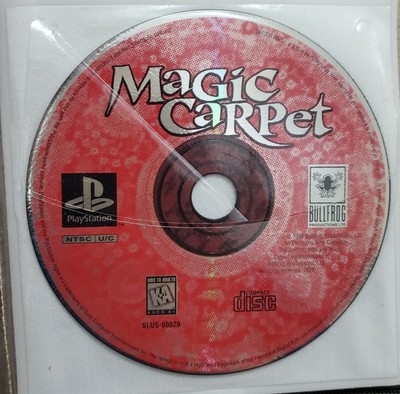 Magic Carpet PlayStation For PlayStation 1 PS1 Game Only Free Shipping