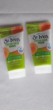 Lot of 2 St. Ives Fresh Skin Scrub Apricot Invigorating Apricot Vegan - 1 Oz 