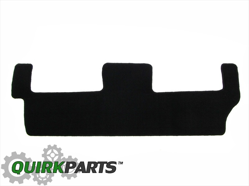 Alfombrilla de piso de la tercera fila para Chrysler Town & Country 2013-2017 con Stow-N-Go (N/P OEM)