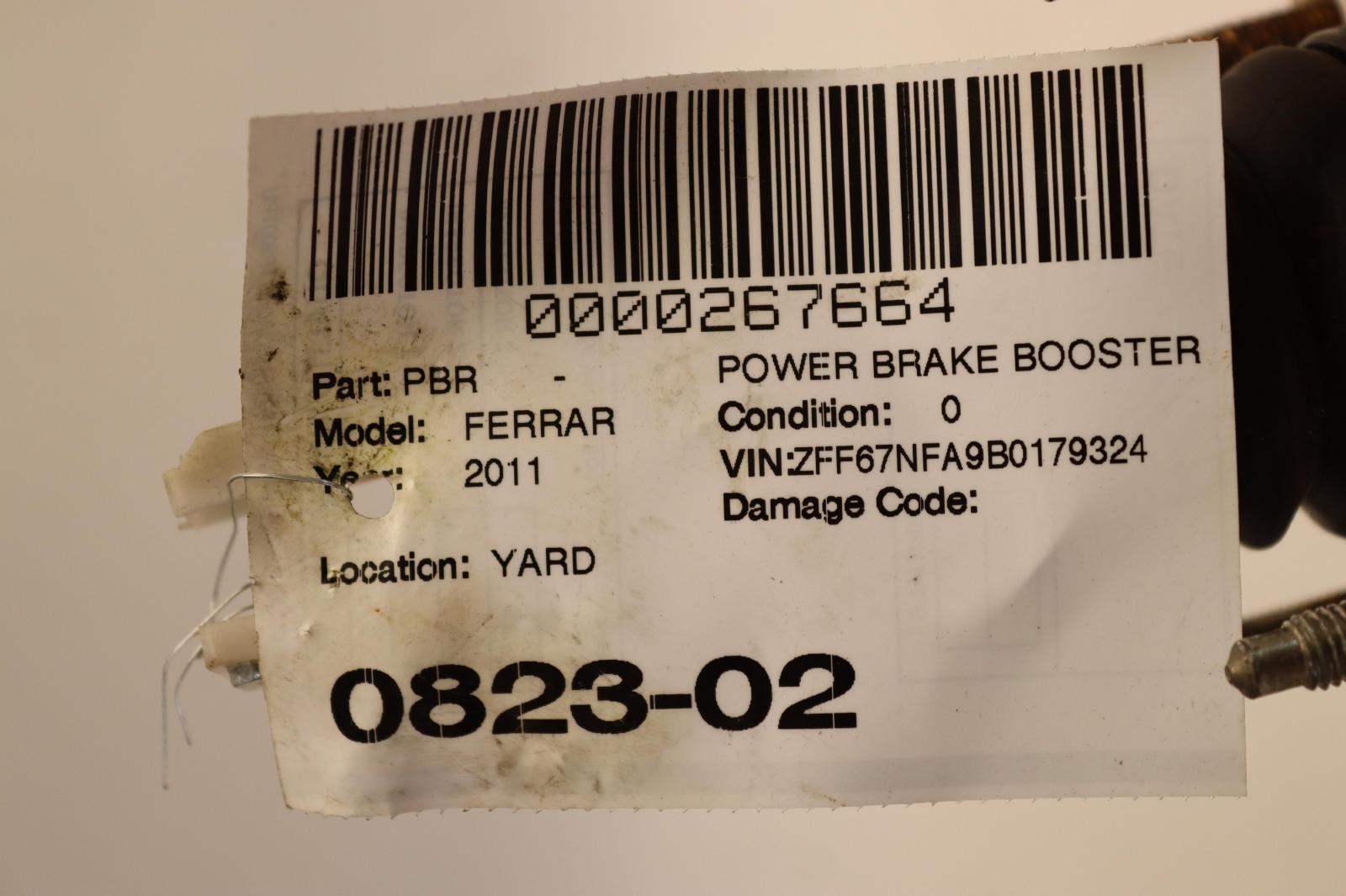 2010-2015 FERRARI 458 ITALIA POWER BRAKE SERVO BOOSTER OEM