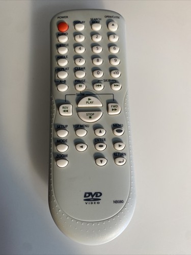 Magnavox NB080 Remote Control DVD / Video Player zad