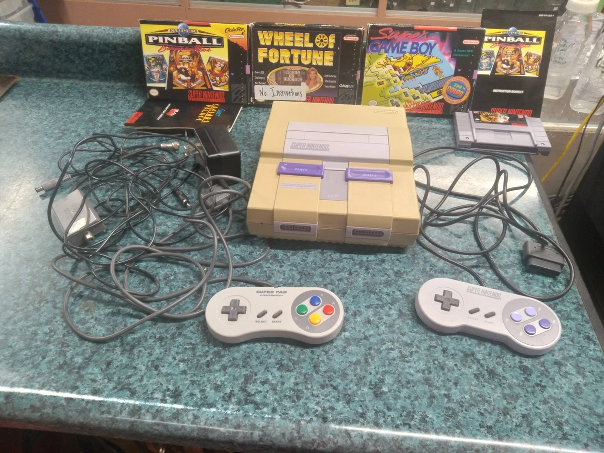 Super nintendo entertainment system ebay sales