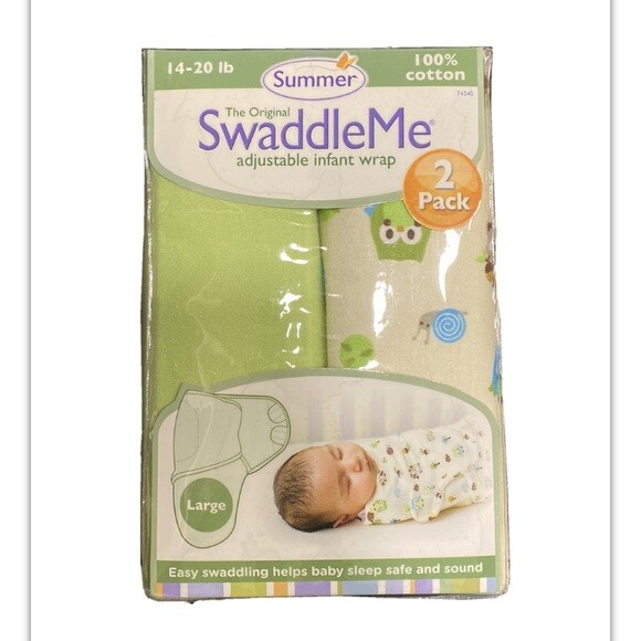 summer infant swaddleme 2 pack