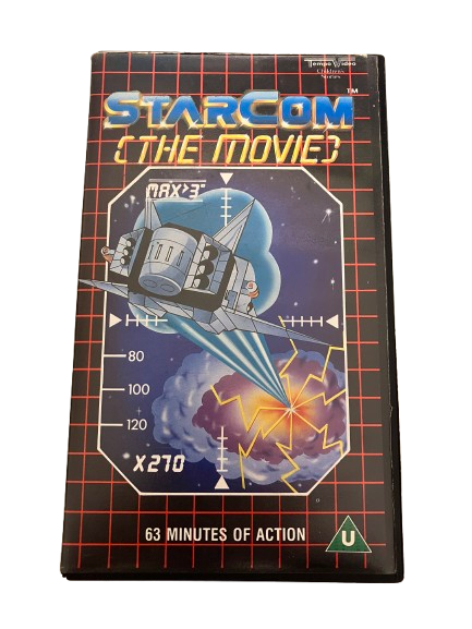 Starcom The Movie VHS Video - Rare and Vintage
