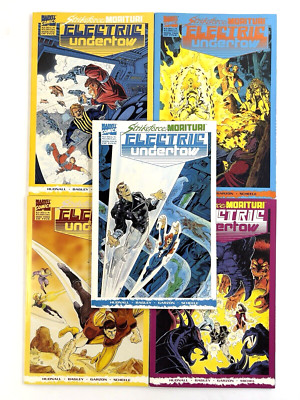 Strikeforce Morituri Electric Undertow 1-5 FULL SET Marvel Comics 1989 1 2 3 4 5