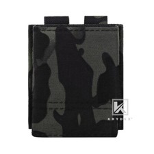 KRYDEX Tactical 223/556 Magazine Pouch Carrier Duty Belt MOLLE Mount Black Camo