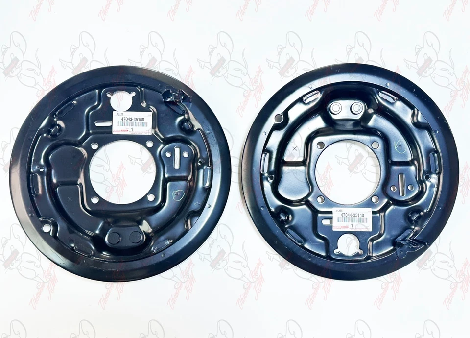 Toyota Genuine T100 Pickup Brake Backing Plate Rear RH & LH SET OEM - Image 4 of 4