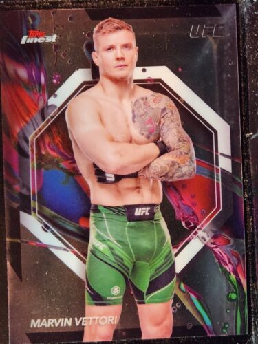 2024 Topps Finest UFC (Pick your Fighter) Base & Parallels - Picture 16 of 164