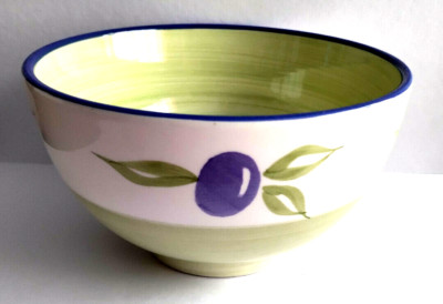Geschirr/Geschirr/Esszimmer - Keramik Müsli/Puddingschale - Obst Design grün