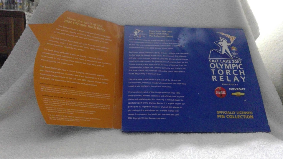 Vintage Salt Lake 2002 Torch Relay Officially Licensed Pin Collection "Complete" - Image 2 of 4