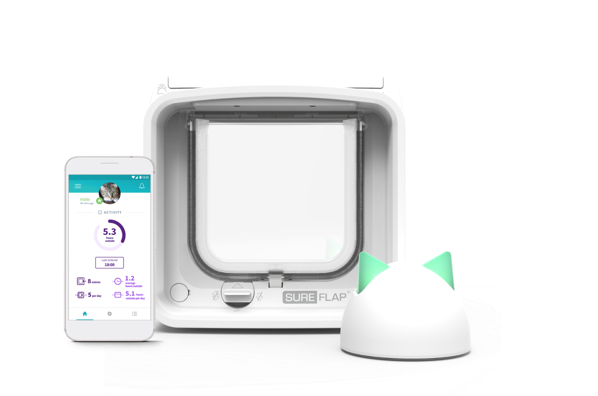 SureFlap Microchip CAT Door Connect Wifi App Controlled