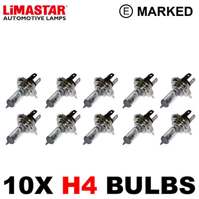 10 x H4 475 24V 75/70W OEM Halogen Headlight Fog Bulbs HGV Truck P43t