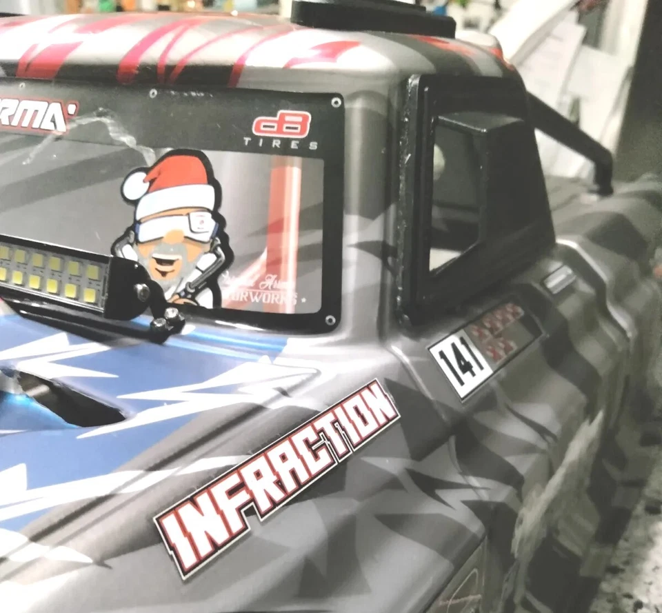 Arrma Infraction - 3d printed (Window Vents) - Image 3 of 4