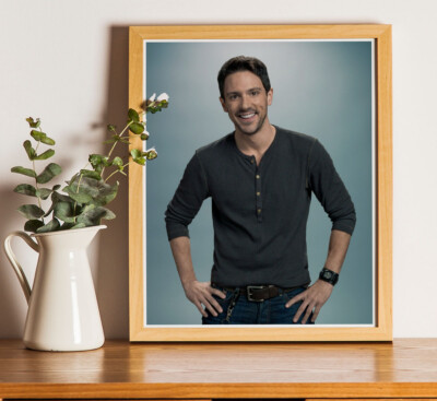 Working Class Steve Kazee: 10''x8'' professionelles Foto