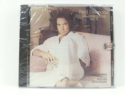 Neil Diamond 12 Greatest Hits Vol II CD Hello Again America Love On The Rock NEW