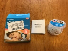Neomen Snore Stopper - Anti Snoring Sleep Nose Vents (4 Pair) NWT FAST SHIPPING