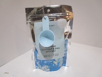 Skip The Spa Coconut Soothing Coconut & Shea Bath Salt 7 oz. FREE SHIPPING